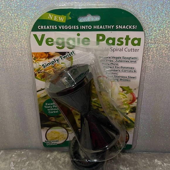 Veggie pasta tool maker spiral  healthy pasta vegetables pasta 🍝 new in package - Picture 1 of 4